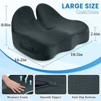Ergonomic Seat Cushion (Deep Green / Large)