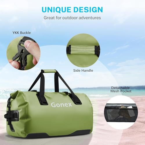 Waterproof Duffel Bag (Army Green / 80L)
