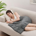Weighted Lap Blanket 5lb (01-dark Grey / 29" x 24" | 5lbs)