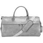 Garment Travel Duffle Bag (Leatherette - Grey)