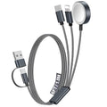 1Pack Travel Essentials for Apple Watch Charger (Black / 1Pack-6 FT)