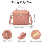 NOL 8L Insulated Lunch Bag for Women (Dark Pink / Medium (8 Liters))