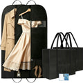 54in Interview Suit Bag and Travel Dress Bag for Formal Wear 2 Pack (54inch garment bag 2 pack)