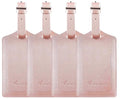 12 Pack Leather Luggage Tags for Suitcases Travel Tag (Rose Gold)