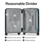Luggage Sets 2 piece Carry On Luggage with Wheels PC Hard Shell Suitcases Lightweight Checked Travel Luggage Large Travel Suitcase Woman Men 20 (2 Pc Set (20/29) / Caribbean Blue)