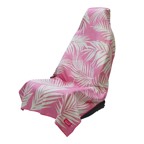 Athletic Running Towel (Garden of Races Past Pink W/ Snaps)