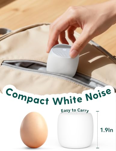 White Noise Sound Machine (2 Pack - White / Pocket Mini Pro)