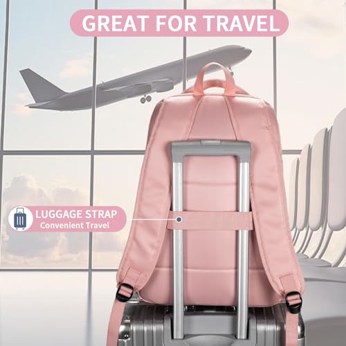 Laptop Backpack with Pencil Case (Medium / S-pink-pencil Case)