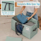 Moving Bags Wide Open Top (Light Green Matte / 4 Pack)
