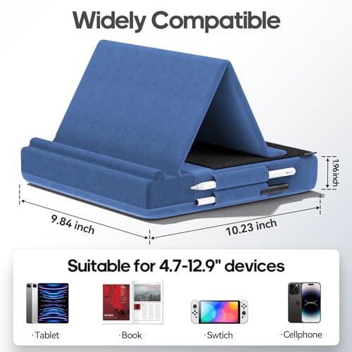 Tablet Pillow Stand (Blue)