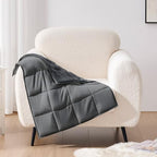 Weighted Lap Blanket 7lb (01-dark Grey / 29" x 24" | 7lbs)