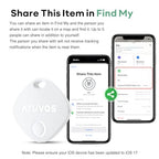 Luggage Tracker (2 Pack White)