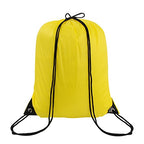 10 Colors Drawstring Backpack Bags Sack Pack Cinch Tote Sport Storage Polyester Bag for Gym Traveling (Multicolor)