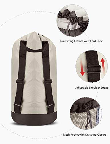 Backpack Laundry Bag (Khaki)