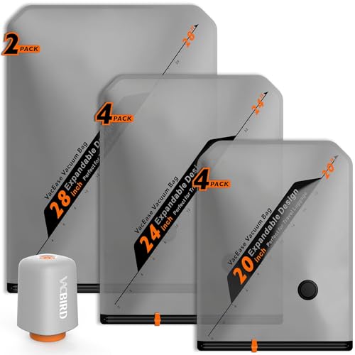Rechargeable Wireless Vacuum Pump + 10 Storage Bags