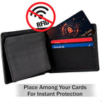 5 Pack RFID Blocking Card for Credit Debit Card (Oragne CL)