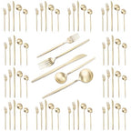 Champagne Gold Silverware Set (Champagne)