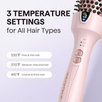 Thermal Brush Blowout Express 1.5" Ionic Heated Round Brush (1.5 Inch / Millennial Pink)