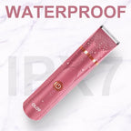 Electric Body Hair Trimmer (Gold and Red)