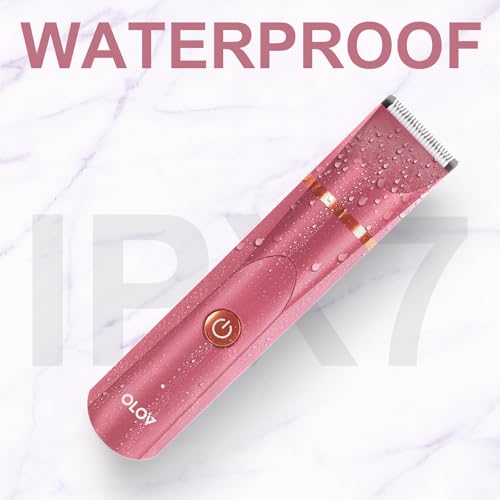 Electric Body Hair Trimmer (Gold and Red)