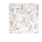 100% Cotton Sateen Fitted Baby Sheets (Woodland)