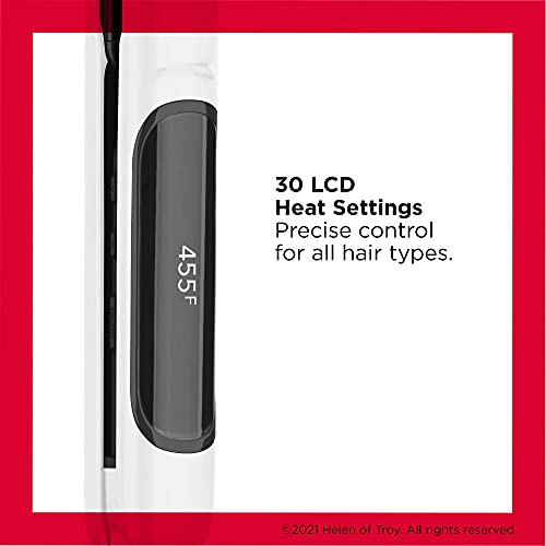 Crystal C + Ceramic Digital Hair Flat Iron (1 inch)