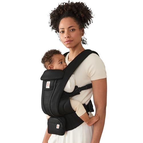 Omni Deluxe Baby Carrier for Newborn to Toddlers 0 (Onyx Black)