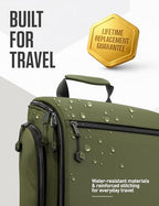 Hanging Travel Toiletry Bag (Dark Green)