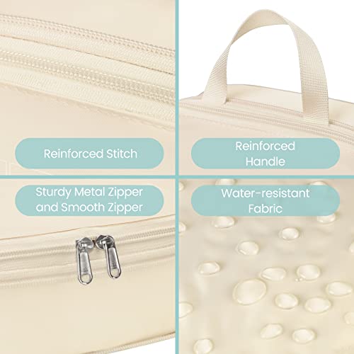 Compression Packing Cubes for Travel (08 Beige / 6-Piece Set)