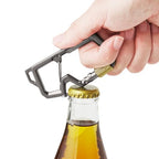 Life EDC Carabiner Key Ring Clip (Keychain Clip / Gunmetal (Gen 2))