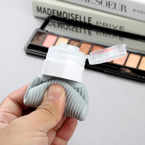 Travel Bottles for Toiletries (2 Ounces / Grey)