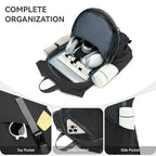 15L Small Hiking Backpack for Men Women Lightweight Packable Backpack Foldable Casual Daypack for Camping Travel Outdoor (Black)