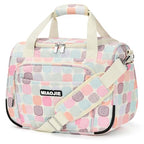 Underseat Carry On Luggage Bag (Corduroy Colorful Plaid / 16IN)