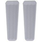 Heat Resistant Mat for Hot Tools (Gray-2 Pack)