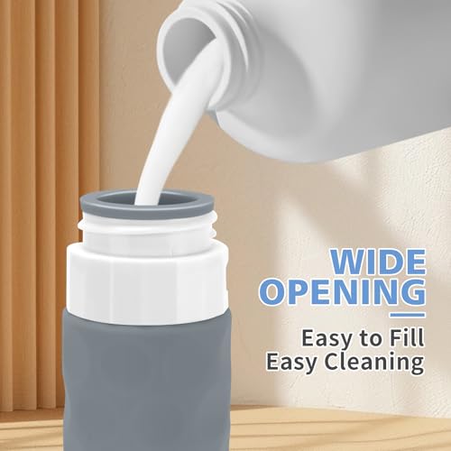 Travel Bottles for Toiletries (Navy Blue)