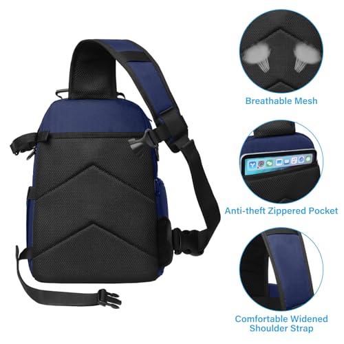 Camera Sling Bag (Navy Blue)