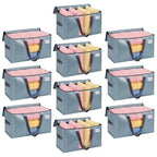 Moving Bags Wide Open Top (Shiny Light Blue / 10 Pack)
