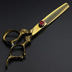 Professional Japanese Hair Scissors With Scissors Bag Gift (6-inch 2pc-a)