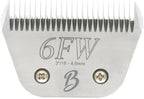 Detachable A Series Wide 6f Blade Dog Grooming Cuts Length 3/16" - 4.8mm Japanese High Carbon Steel Dog Grooming Blade Supplies | Detachable Blade Clippers (Compatible A5 Series(B6FW)