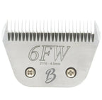 Detachable A Series Wide 6f Blade Dog Grooming Cuts Length 3 (6FW (3/16" - 4.8mm))