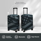 Travel Luggage Cover Fits 27 (L / Flag)