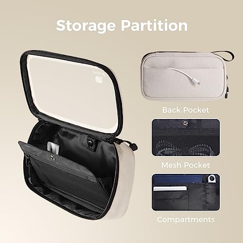 Clear Electronic Organizer (Beige)