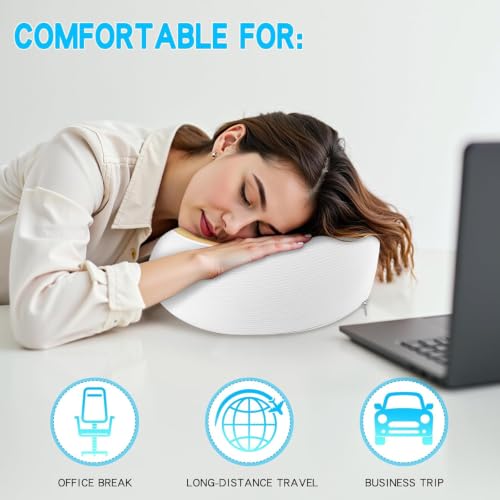 Adjustable Memory Foam White U (White)