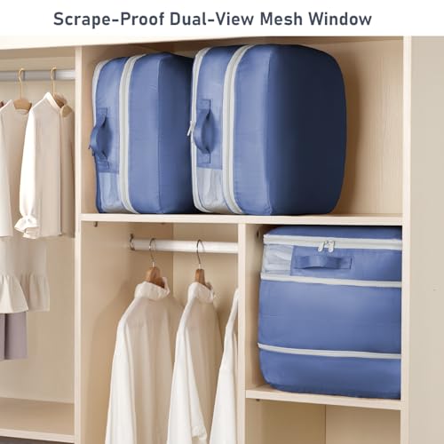 Compression Storage Bags 8 Pack (Navy Blue / 39L x 8 Pack)