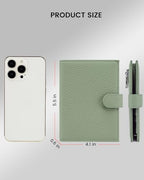 RFID Slim Passport Holder for Women (Light Green)