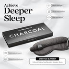 Pure Silk Sleep Mask [100% 6A Mulberry Silk (Charcoal Grey)