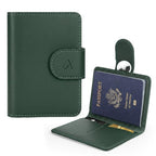 Passport Holder for Travel (Forest Green)
