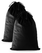 2 Pcs Shoe Bags for Travel (Black Beauty / 17.3"x12.6")