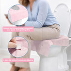 20 Pack Toilet Seat Covers Disposable (Pink)