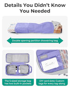 6 Set Compression Packing Cubes for Travel (Very Peri / Set of 6)